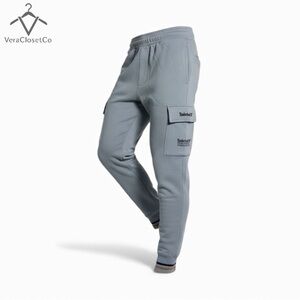 Timberland Men’s Cargo Joggers Gray Size M – Like New, Worn Once